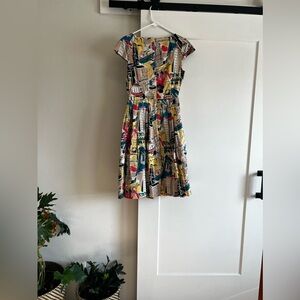 Emily and Fin City Print Dress